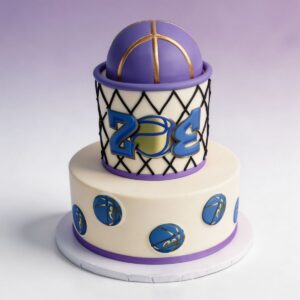 2 TIER PURPLE BASKETBALL