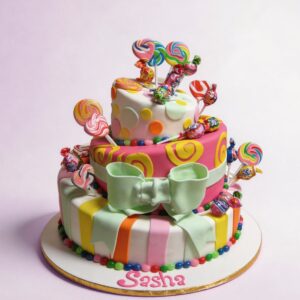 3 TIER CANDY & COLORFUL
