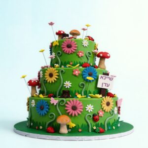 3 TIER COLORFUL GERBER DAISY