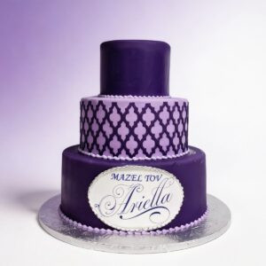 3 TIER PURPLE & LAVENDER