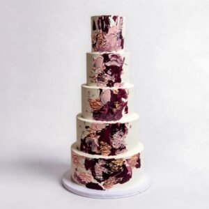 ABSTRACT ART ASST COLORS 5 TIER TALL