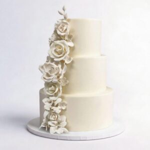 CASCADING FANCY SUGAR FLOWERS ASST 3 TIER TALL