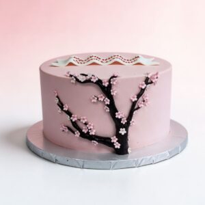 CHERRY BLOSSOM ONE TIER