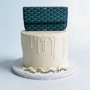 DESIGNER HANDBAG DRIP CAKE (GOYARD)