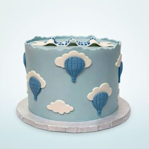 HOT AIR BALLOON CLOUDS
