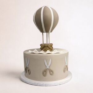 HOT AIR BALLOON GREY