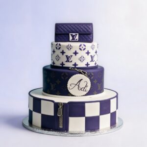 PURPLE & WHITE LOUIS VUITTON