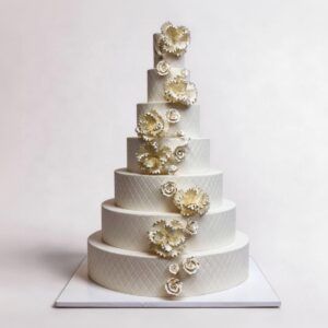 QUILT CASCADING PEONIES 7 TIER