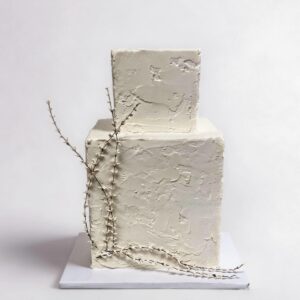 SQUARE RUSTIC 2 TIER