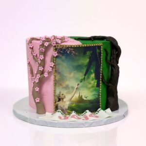 WICKED THEMED CAKE