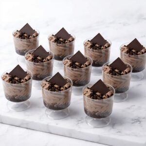 DESSERT CUP, CHOCOLATE MOUSSE