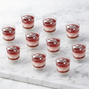 DESSERT CUP, STRAWBERRY SHORTCAKE