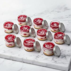 MASON JAR STRAWBERRY SHORTCAKE