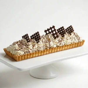 RECTANGLE CHOCOLATE CREAM TART