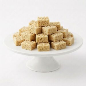 RICE CRISPY SQUARE, WHITE DRIZZLE